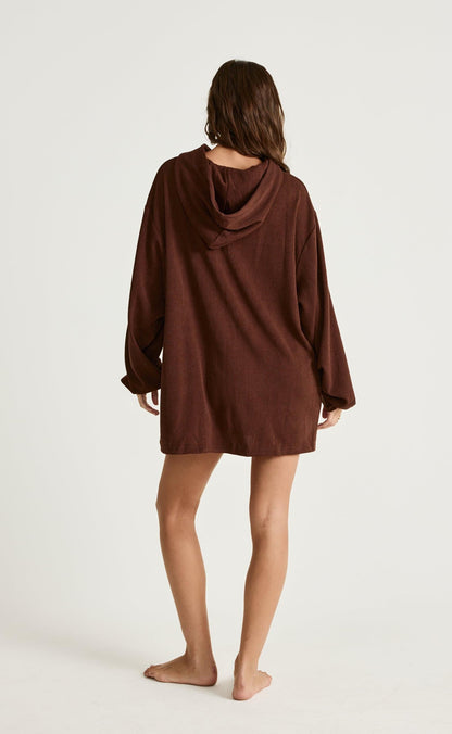 Skylar Mini Dress (Cocoa)