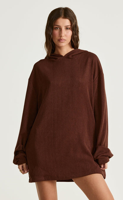 Skylar Mini Dress (Cocoa)