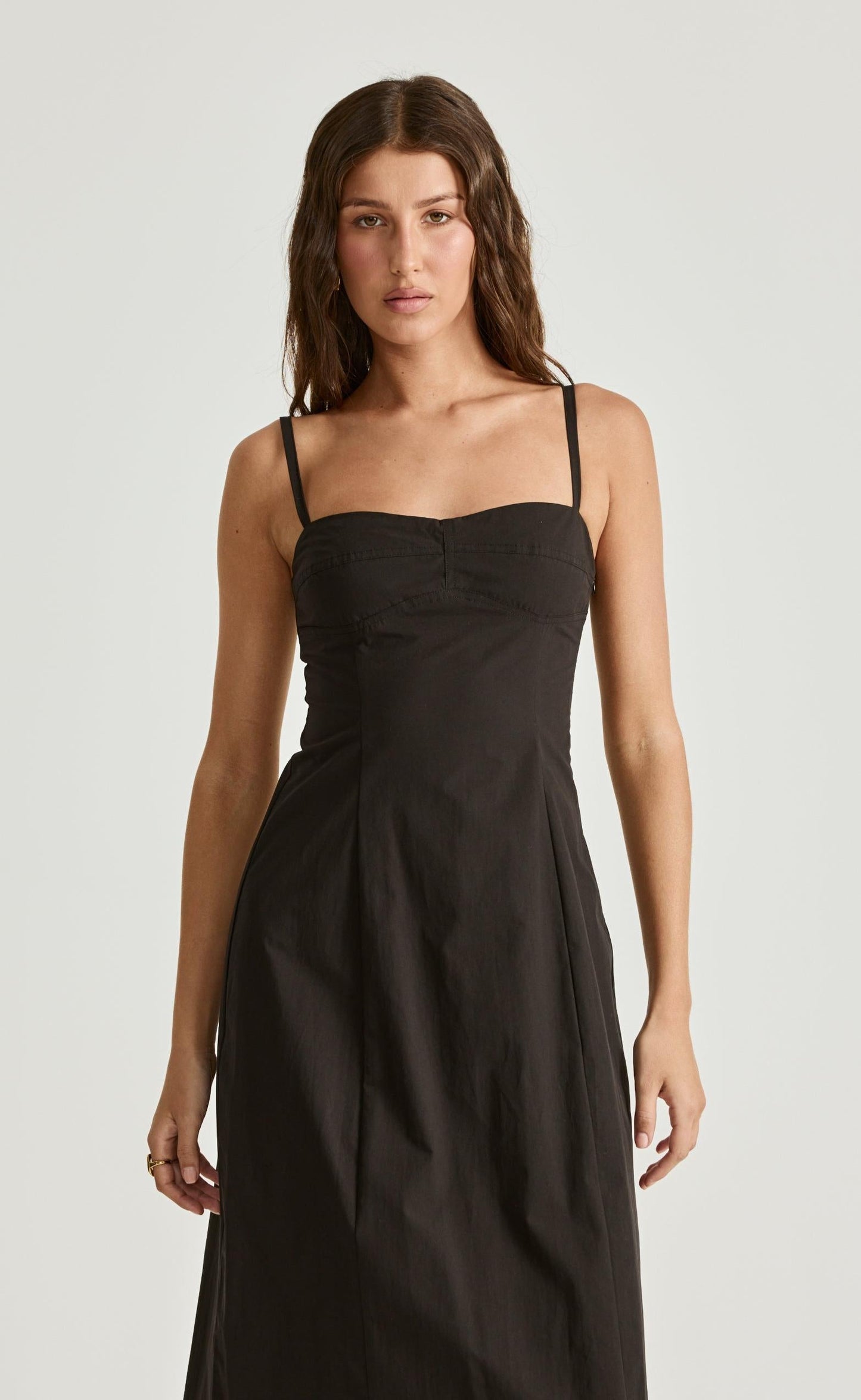Duran Midi Dress (Black)