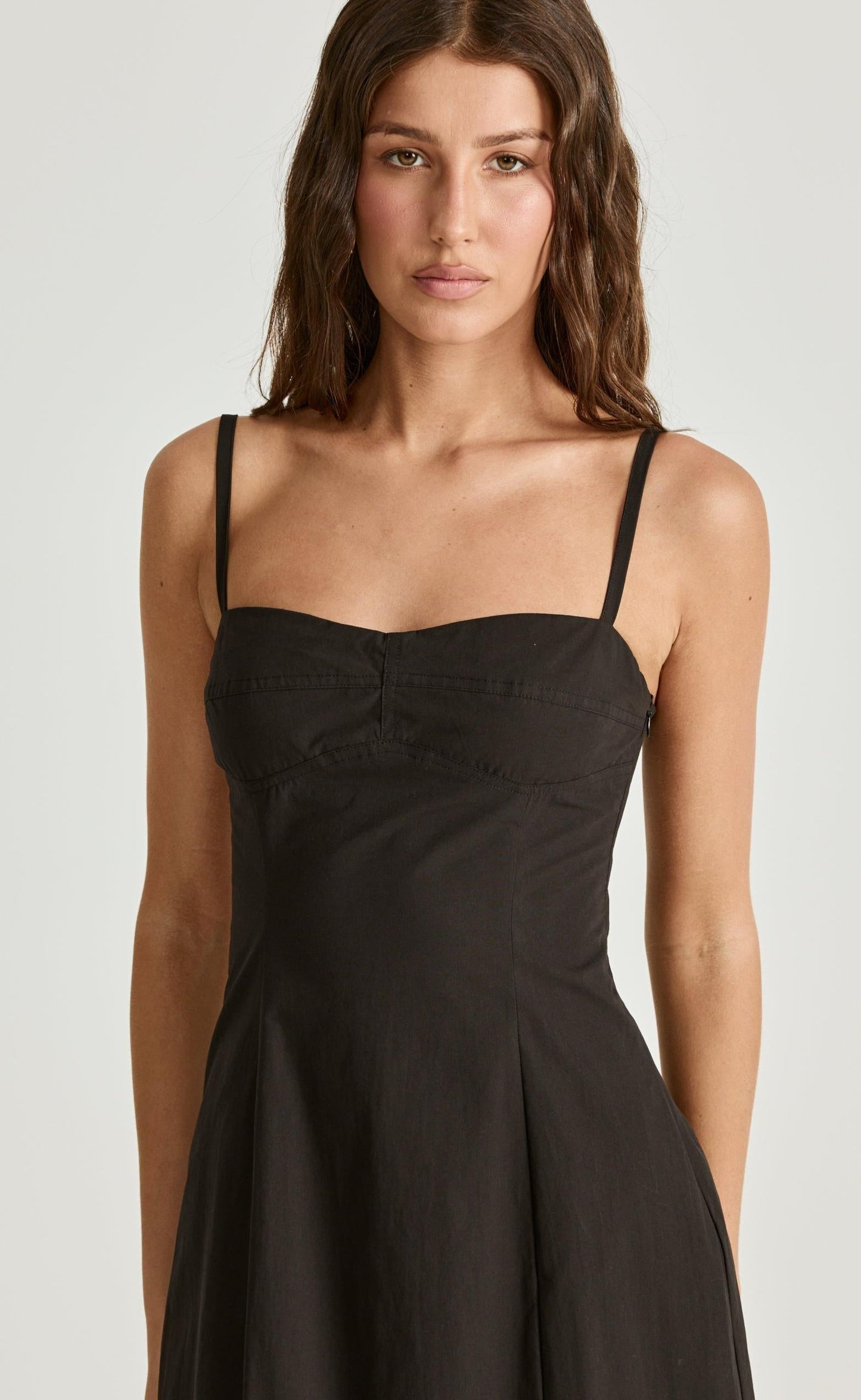 Duran Midi Dress (Black)