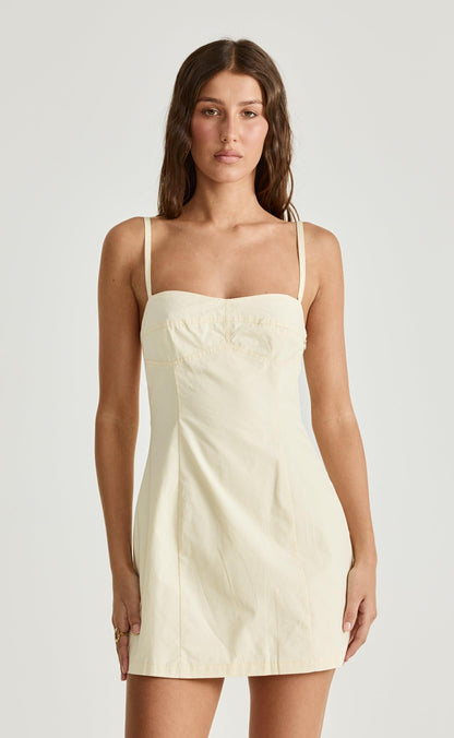 Duran Mini Dress (Butter)