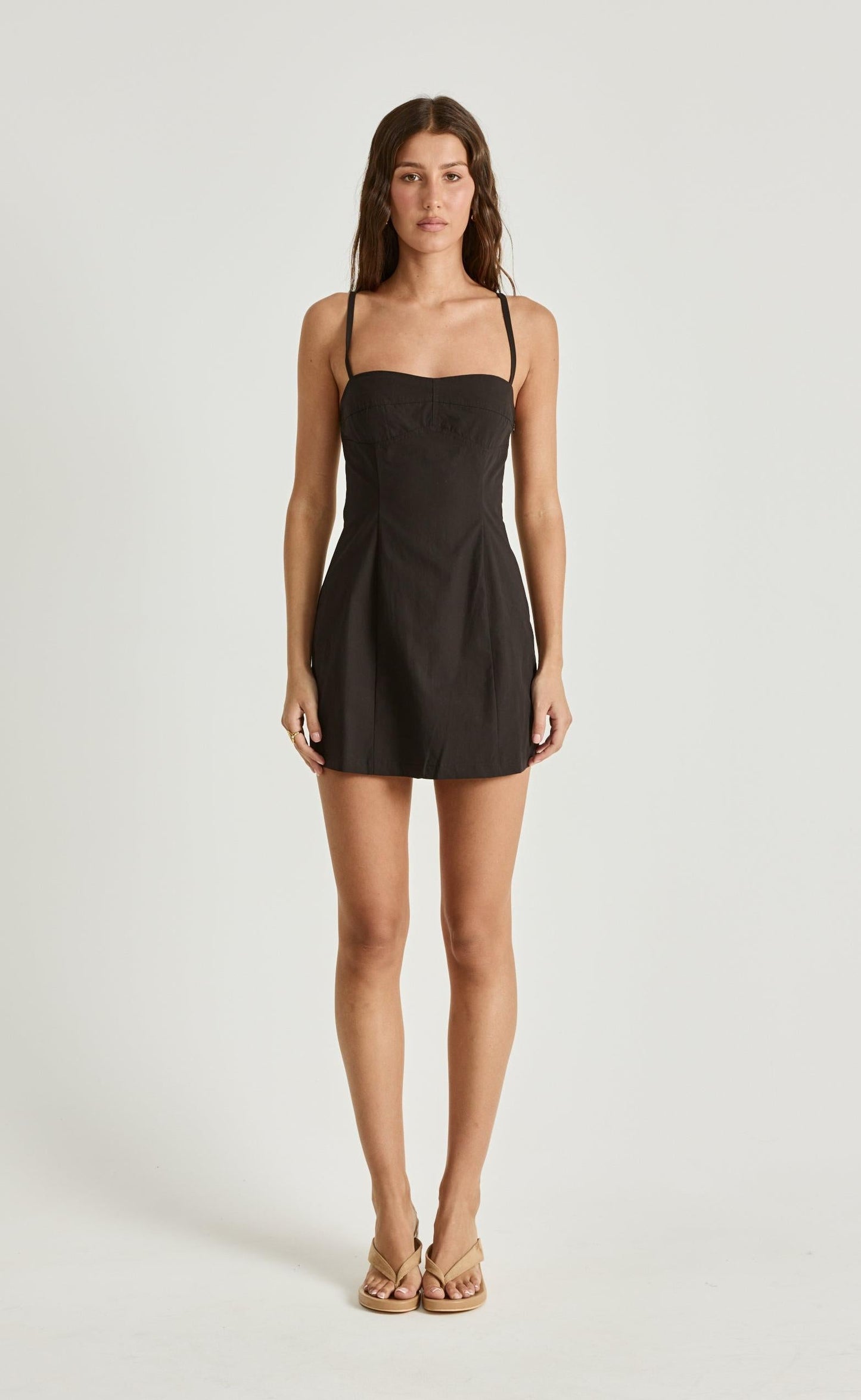 Duran Mini Dress (Black)