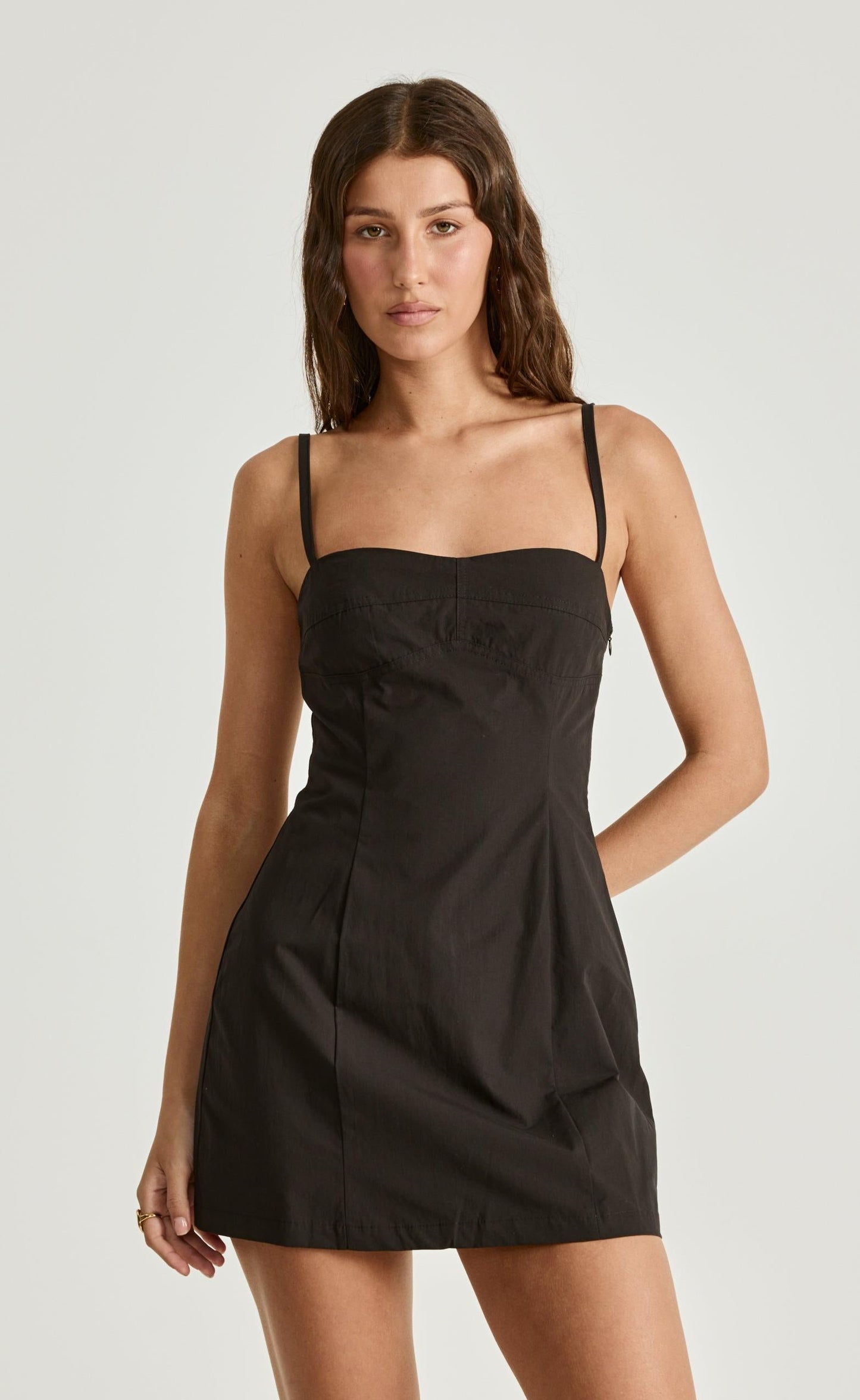 Duran Mini Dress (Black)