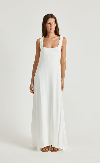 Mallory Maxi Dress (White)