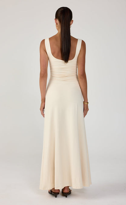 Koa Maxi Dress (Oat)