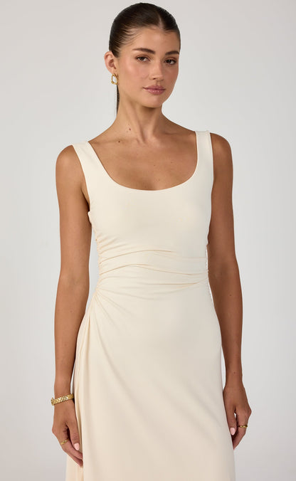 Koa Maxi Dress (Oat)