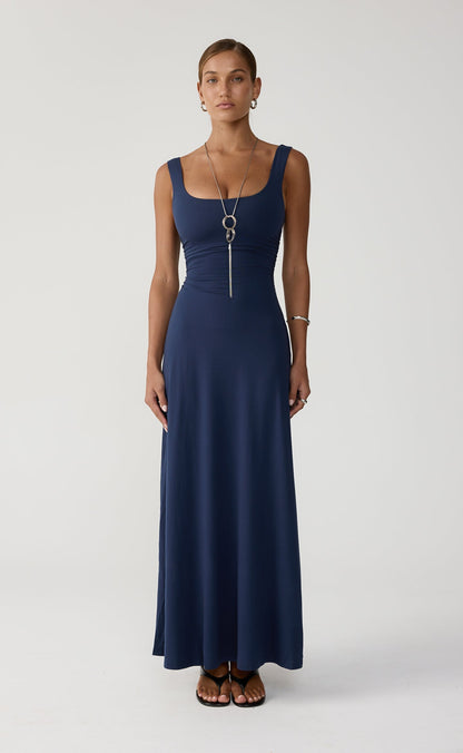 Koa Maxi Dress (Navy)