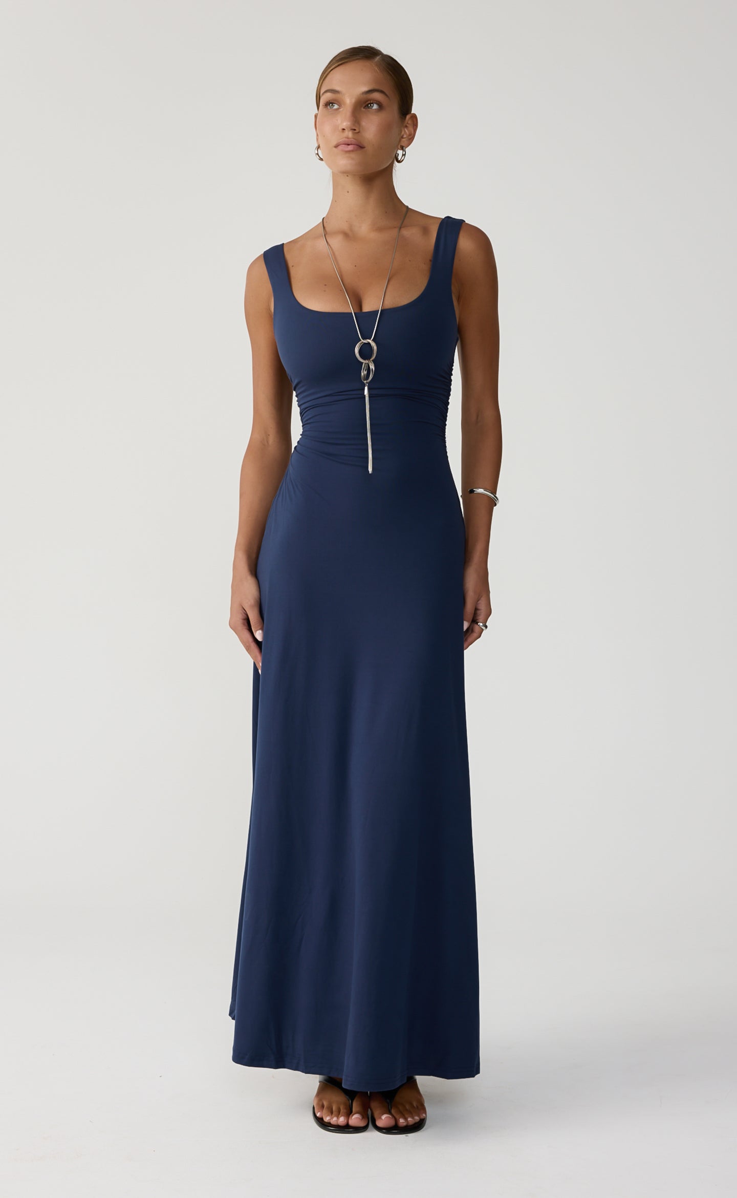 Koa Maxi Dress (Navy)