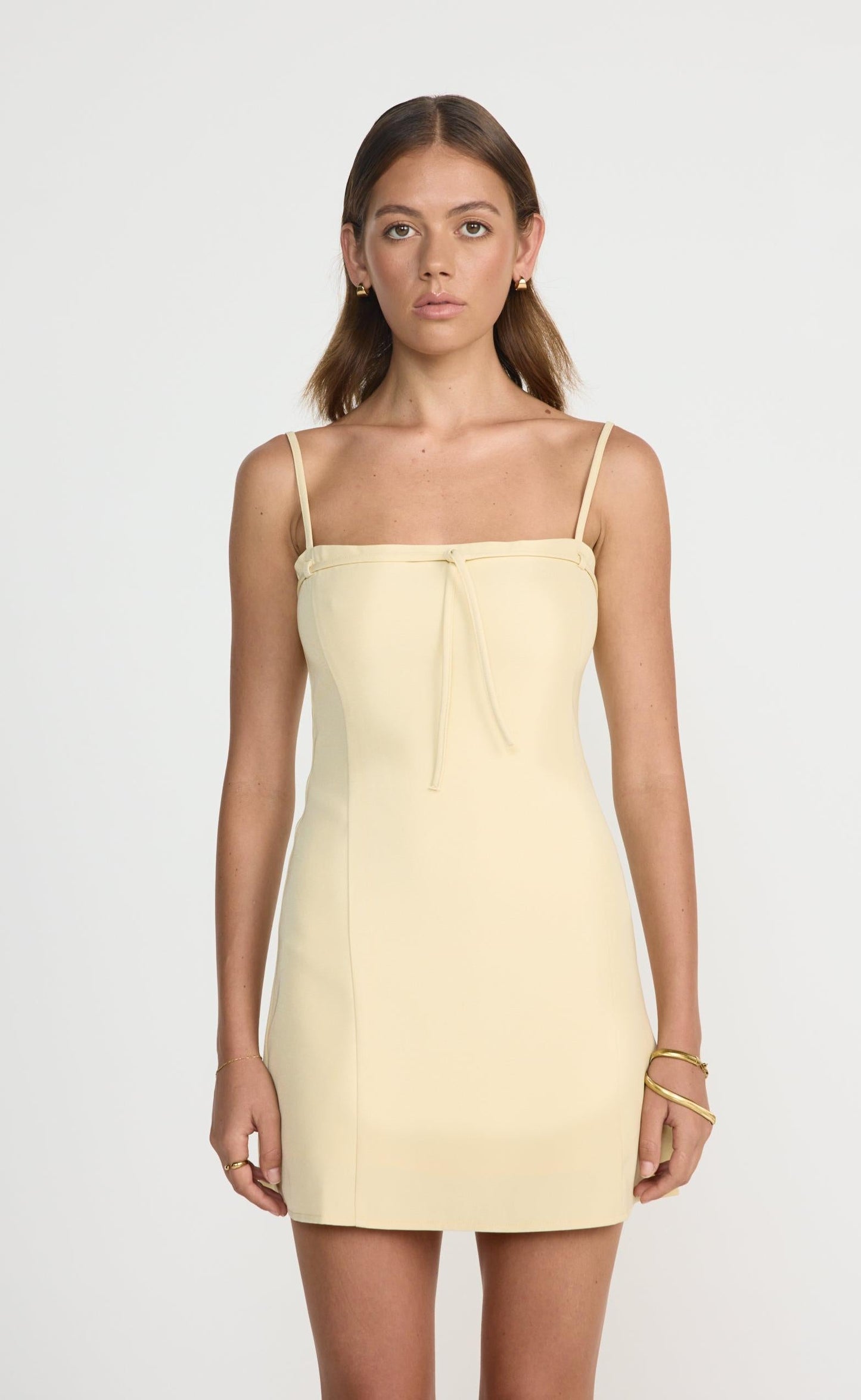 Milly Mini Dress (Buttermilk)