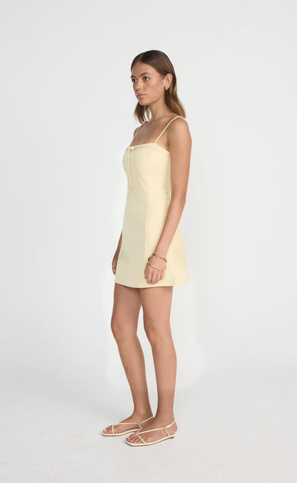 Milly Mini Dress (Buttermilk)