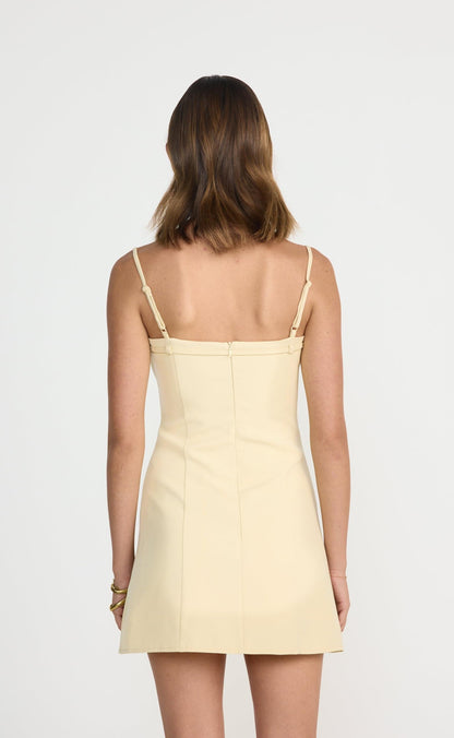 Milly Mini Dress (Buttermilk)