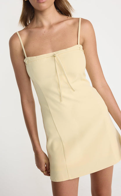 Milly Mini Dress (Buttermilk)