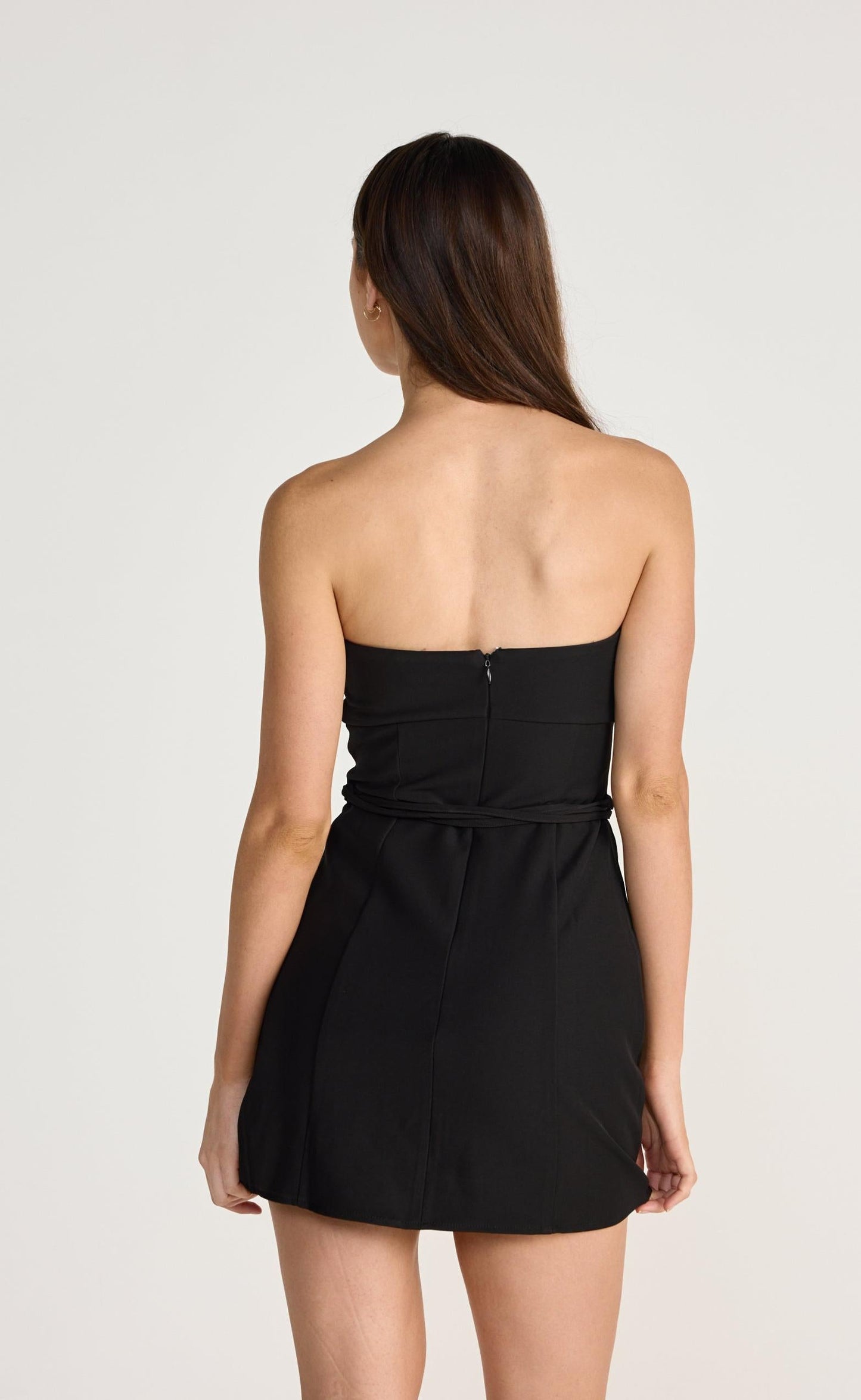 Flint Mini Dress (Black)