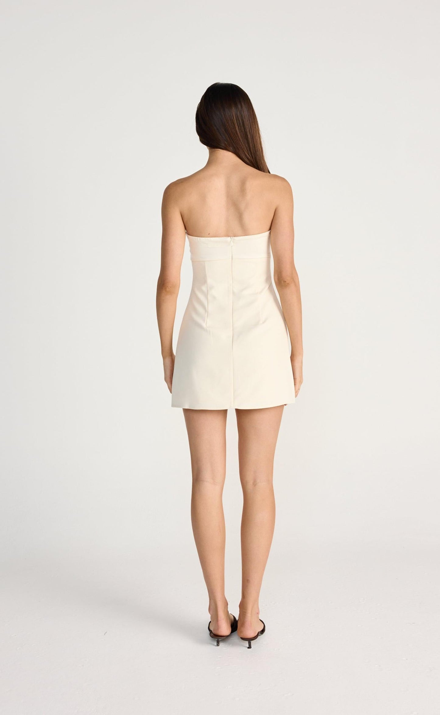 Suki Mini Dress (Cream)