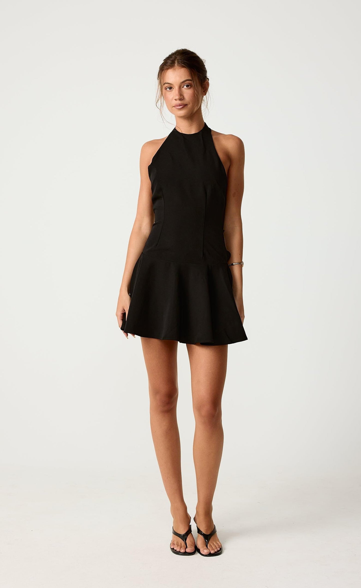 Meet Me Mini Dress (Black)