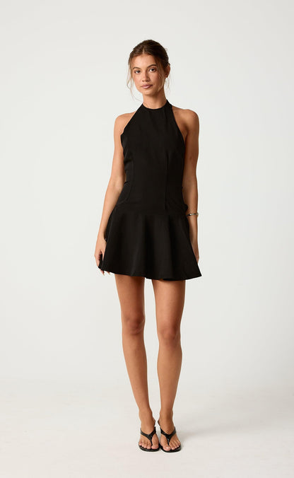 Meet Me Mini Dress (Black)