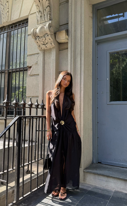 Memphis Maxi Dress (Black)
