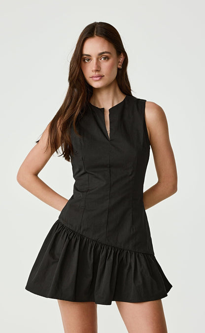 Caden Mini Dress (Black)