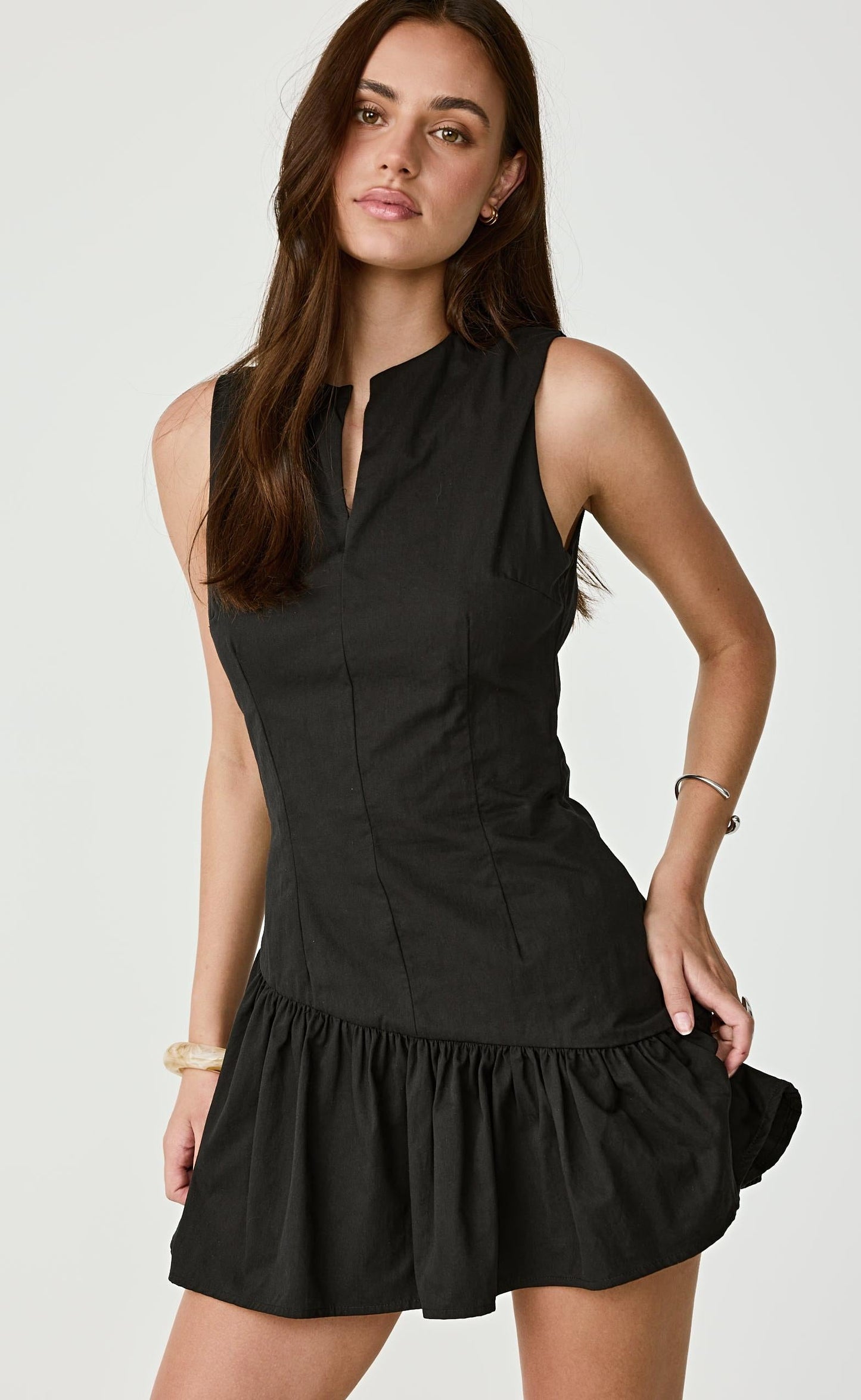 Caden Mini Dress (Black)