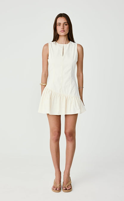 Caden Mini Dress (Cream)