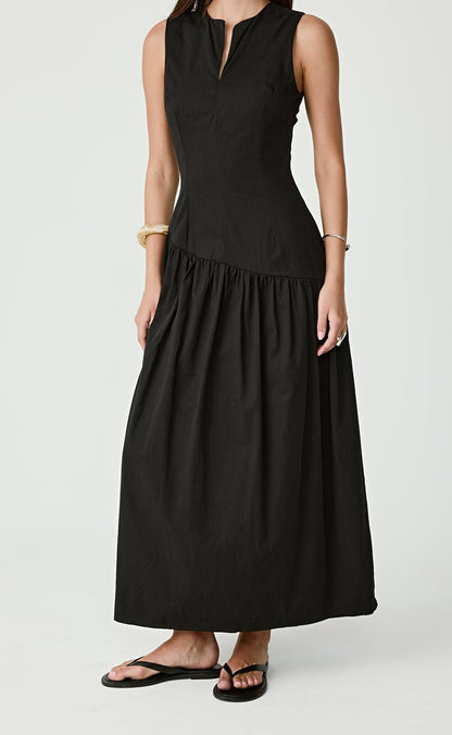 Caden Maxi Dress (Black)