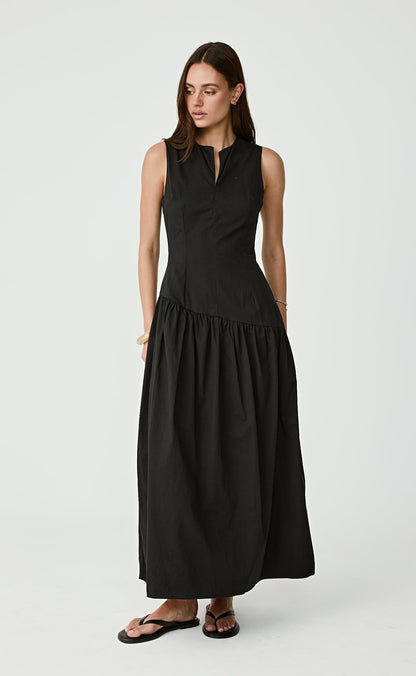 Caden Maxi Dress (Black)