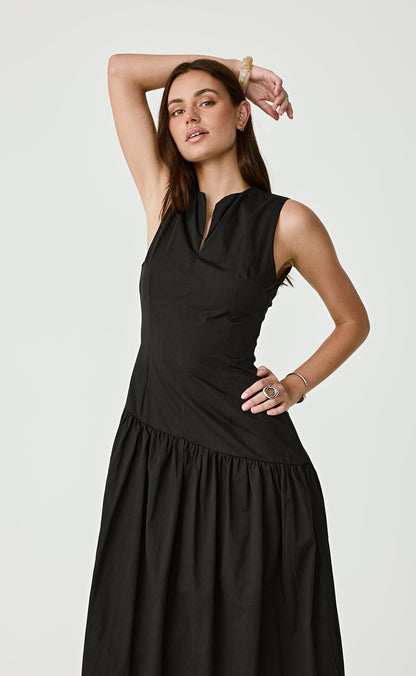 Caden Maxi Dress (Black)
