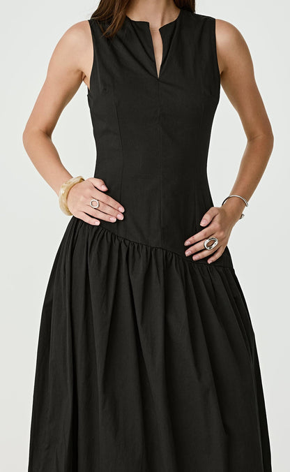 Caden Maxi Dress (Black)