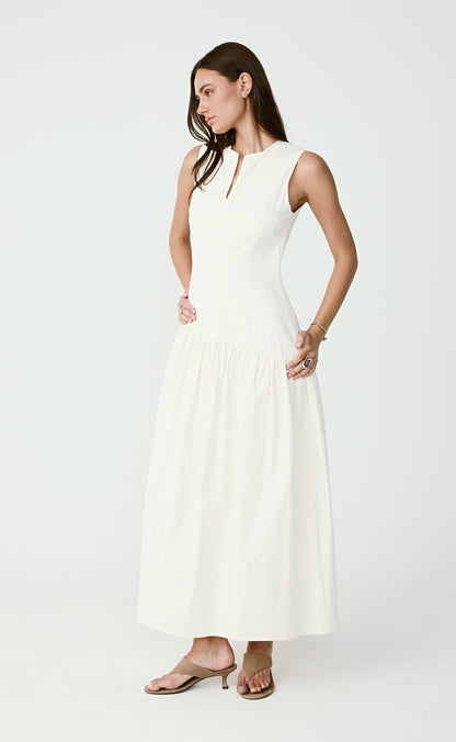 Caden Maxi Dress (Cream)