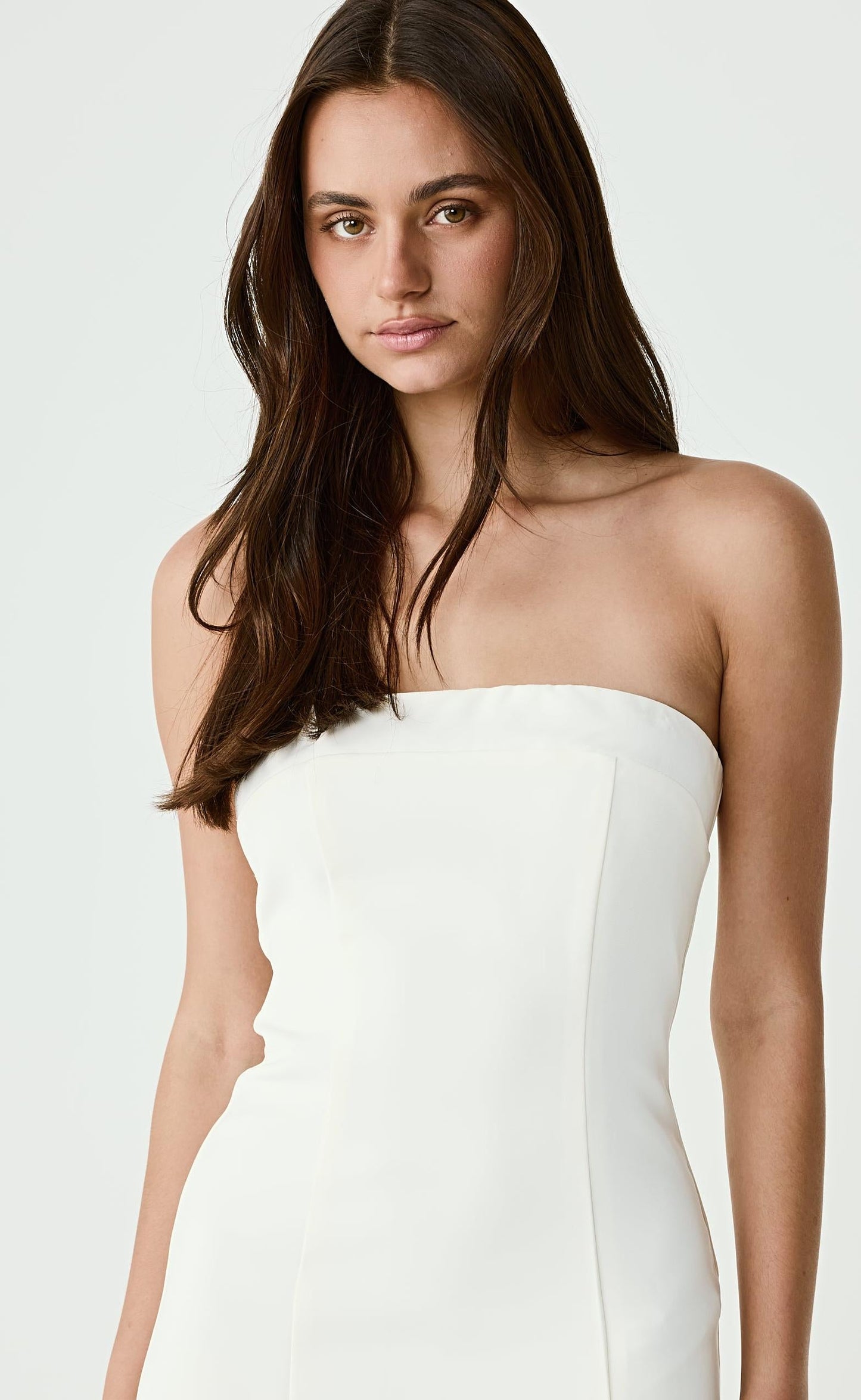 Hudson Midi Dress (Cream)