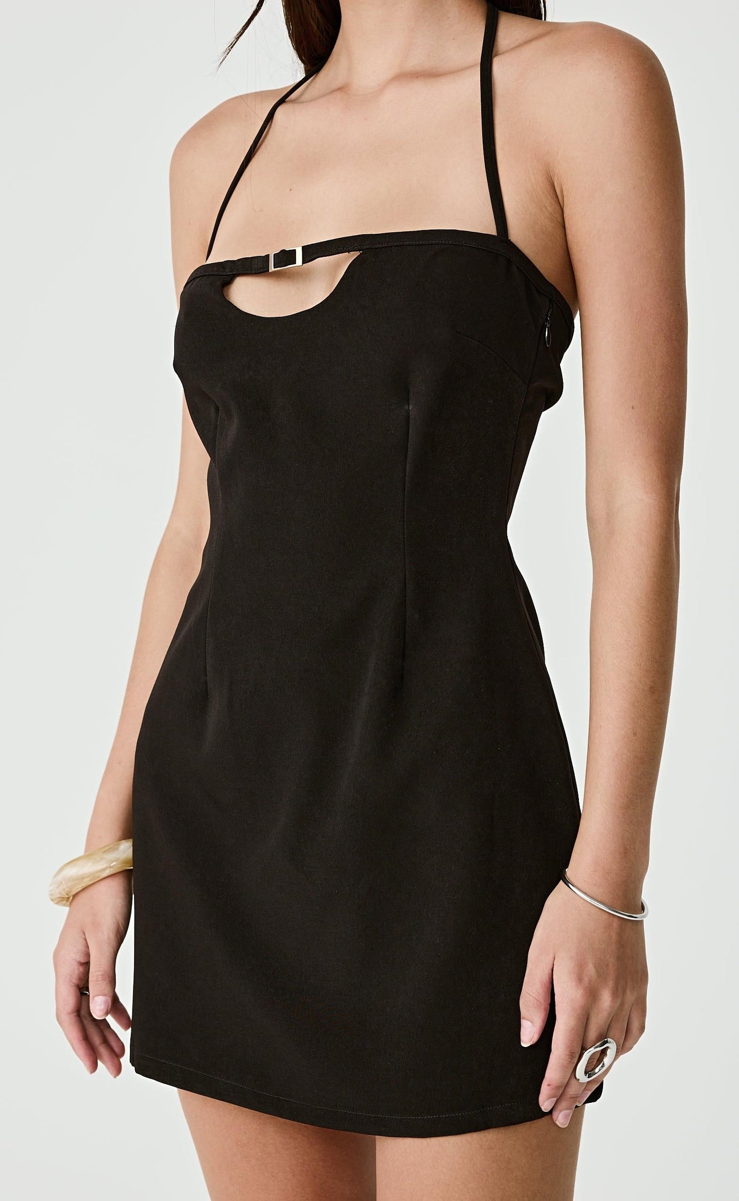 Soren Mini Dress (Black)