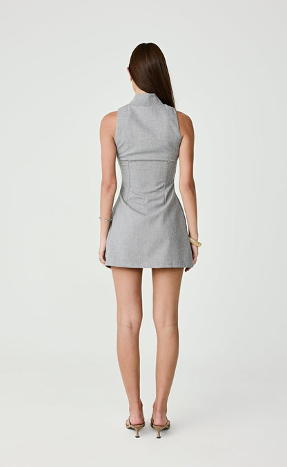 Callum Mini Dress (Grey)
