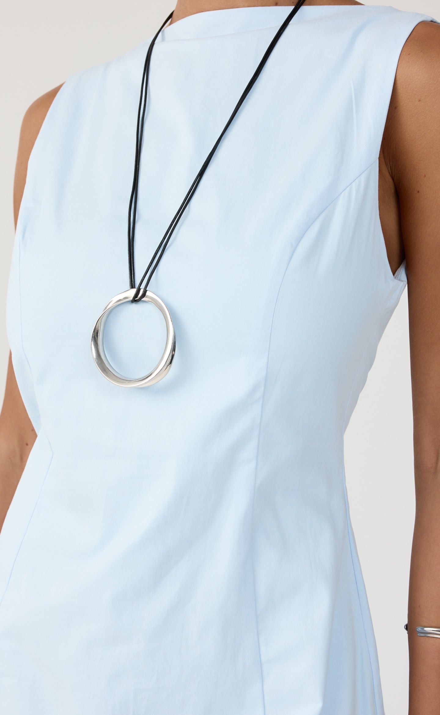 Piers Mini Dress (Sky)