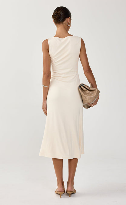 Ridlee Midi Dress (Oat)