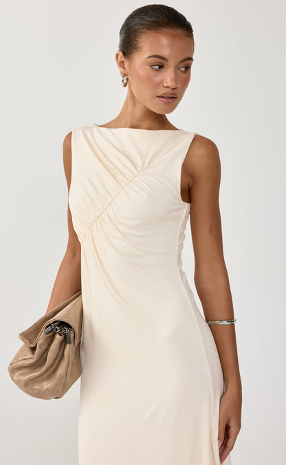 Ridlee Midi Dress (Oat)