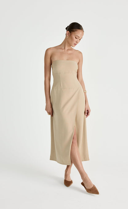 Shea Midi Dress (Honey)