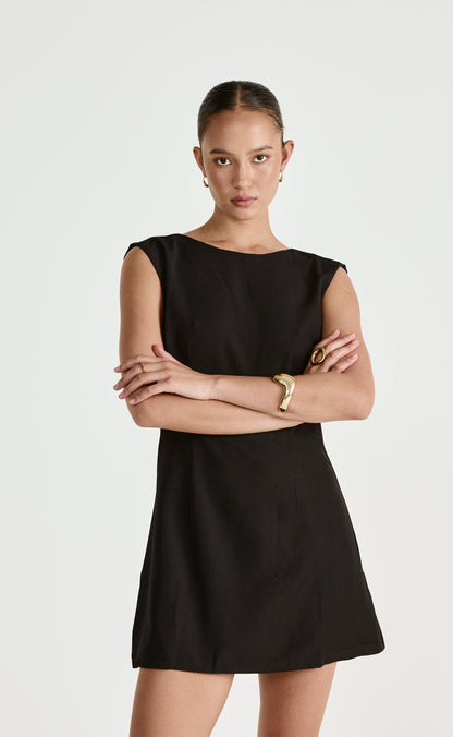 Cedric Mini Dress (Black)