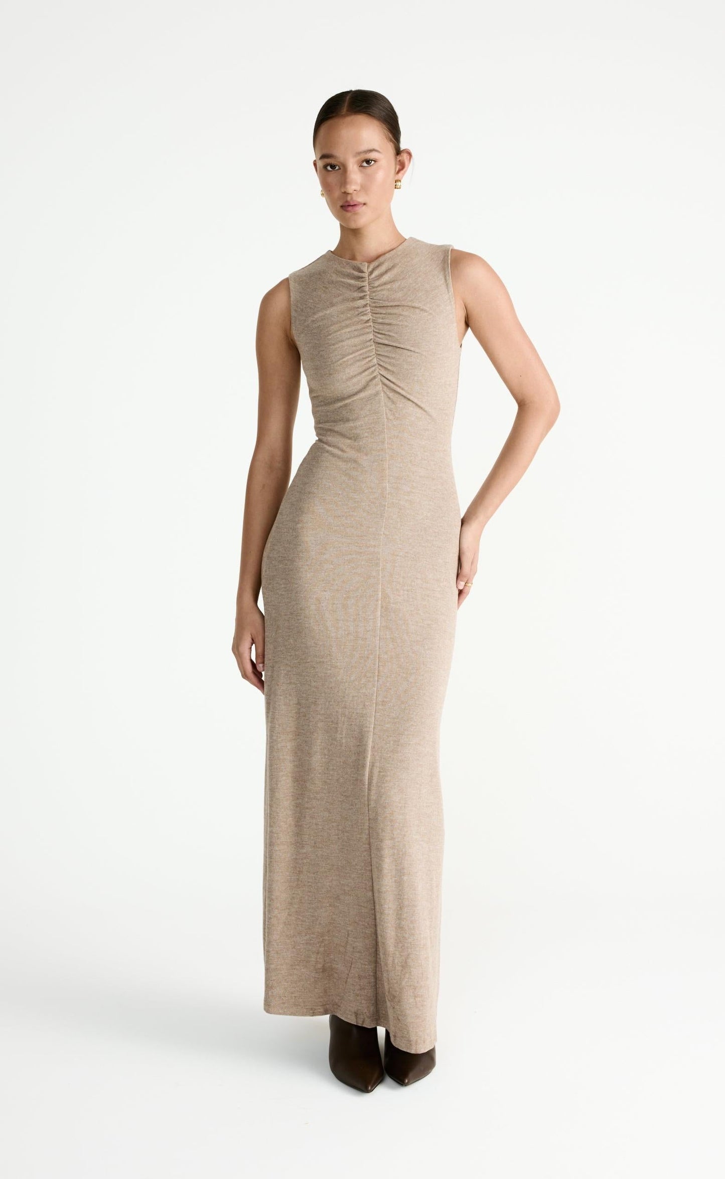 Cosmia Maxi Dress (Stone)