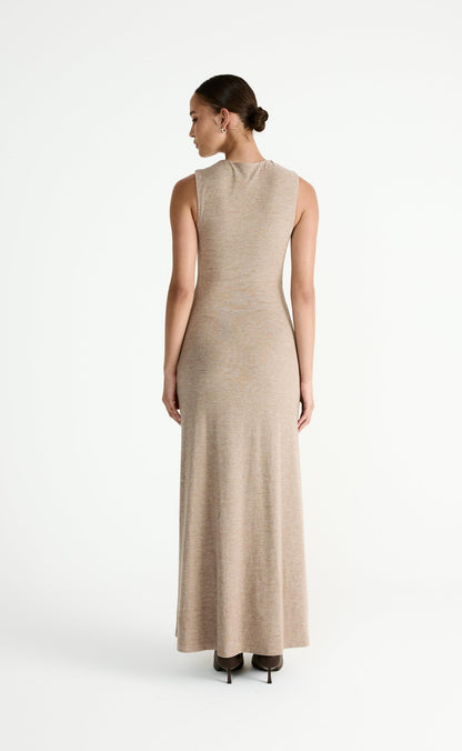 Cosmia Maxi Dress (Stone)