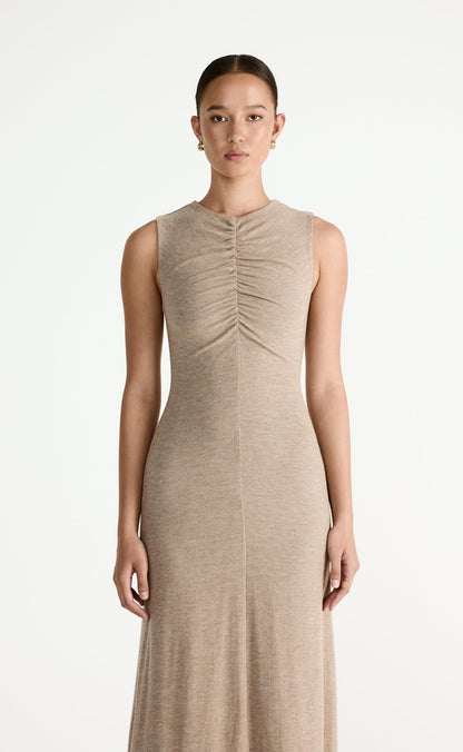 Cosmia Maxi Dress (Stone)