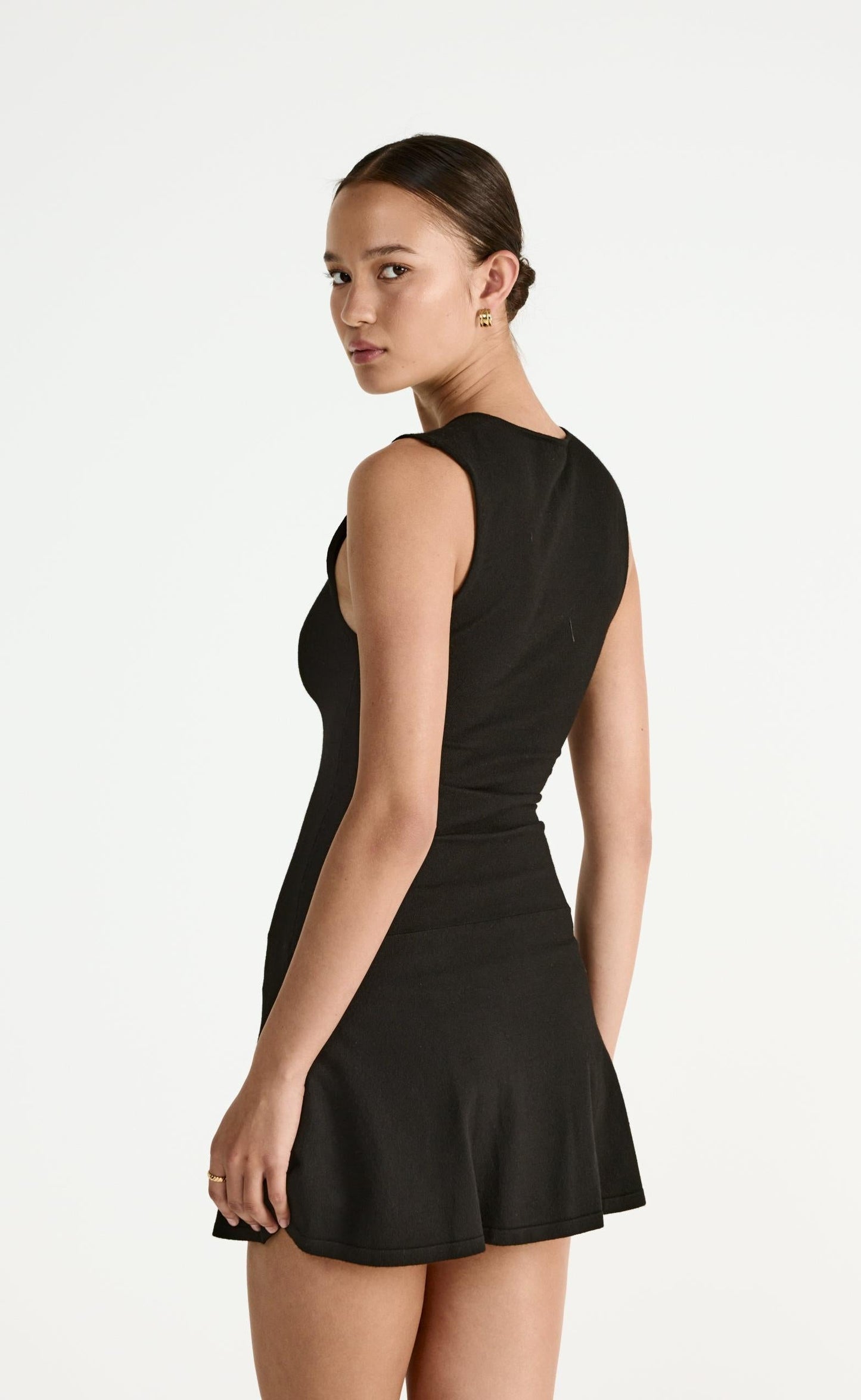 Laney Mini Dress (Black)