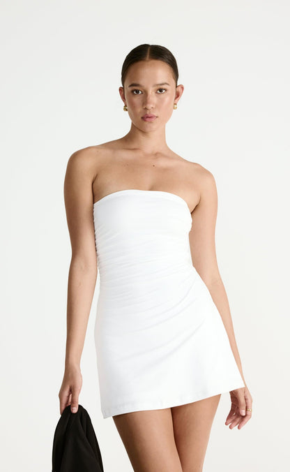 Sarie Mini Dress (White)