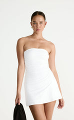 Sarie Mini Dress (White)