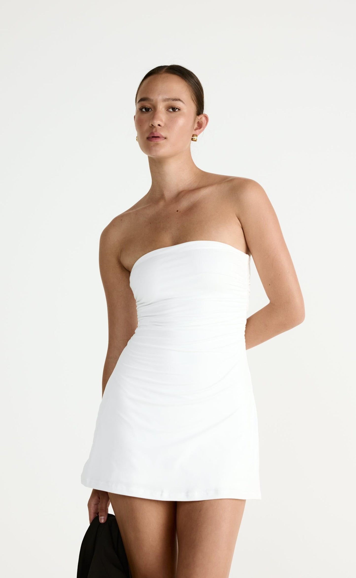 Sarie Mini Dress (White)