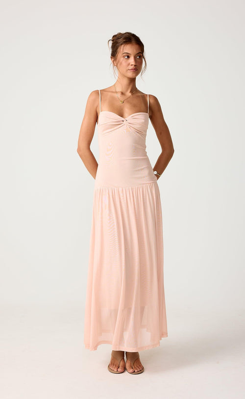 Seduce Maxi Dress (Baby Pink)