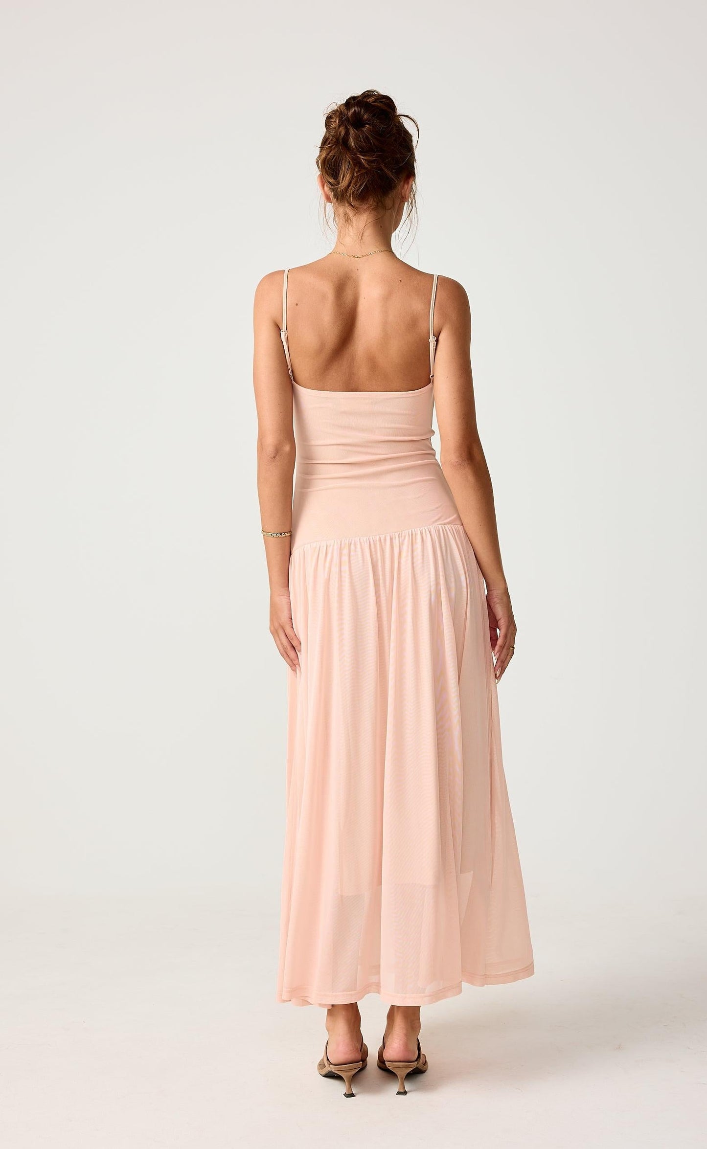 Seduce Maxi Dress (Baby Pink)