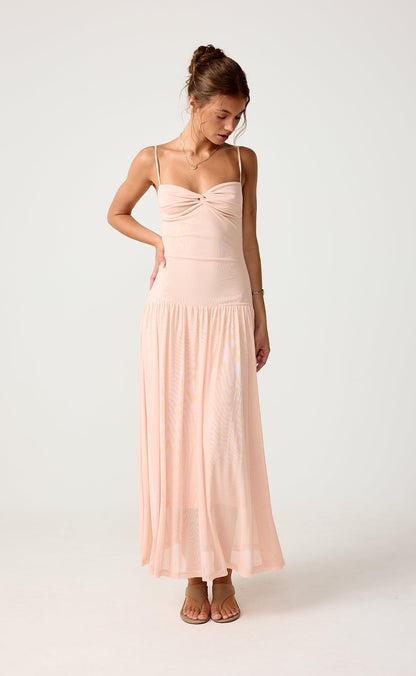 Seduce Maxi Dress (Baby Pink)