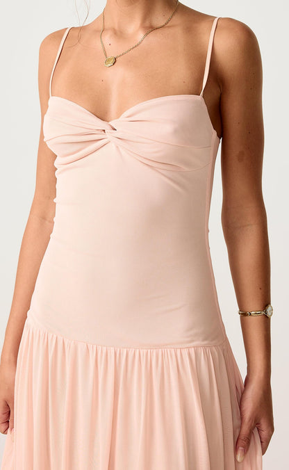 Seduce Maxi Dress (Baby Pink)