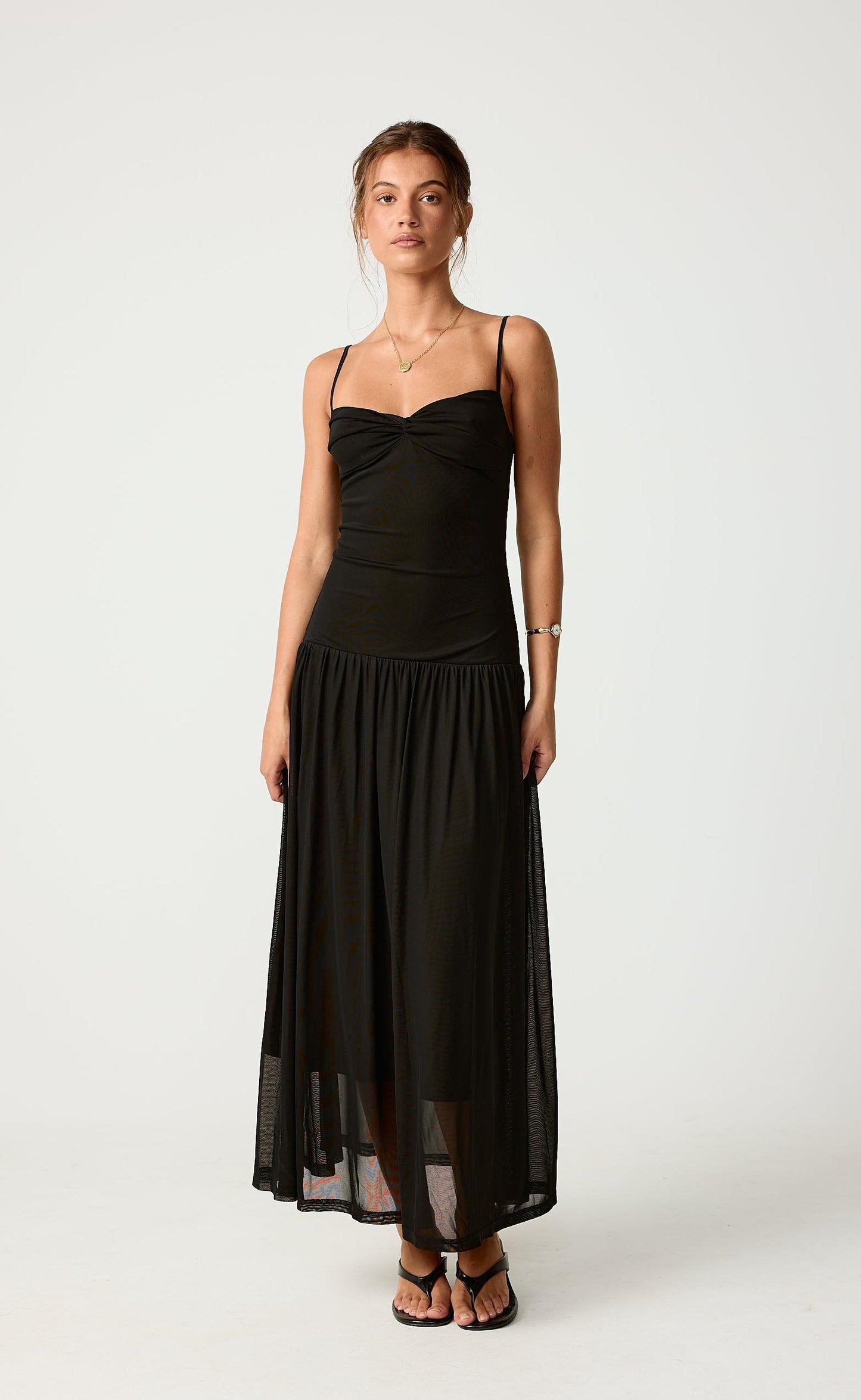 Seduce Maxi Dress (Black)