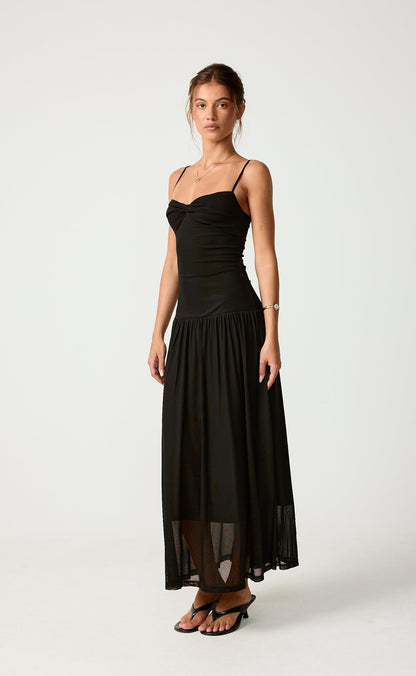 Seduce Maxi Dress (Black)